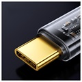 Joyroom USB-A/USB-C Datakabel til Hurtig Opladning - 1.2m - Sort