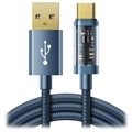 Joyroom USB-A/USB-C Datakabel til Hurtig Opladning - 1.2m