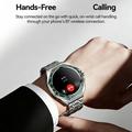 Joyroom Venture JR-FV2 Pro smartwatch med over 120 sportsprogrammer - 5 ATM - sølv / grøn