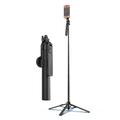 K05 magnetisk stativ-selfiestang med Bluetooth-fjernbetjening - sort