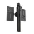 K06 Magnetisk Bluetooth-selfiestang med to arbejdslamper - 170cm - sort
