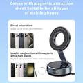 K1 MagSafe biltelefonholder med sugekop - sort