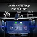K16C Mini 2-i-1 trådløs Android Auto- og CarPlay-adapter