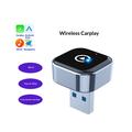 K16C Mini 2-i-1 trådløs Android Auto- og CarPlay-adapter