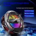 K31 magnetisk telefonholder med AI-temperaturregulering - sort