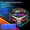 K31 magnetisk telefonholder med AI-temperaturregulering - sort