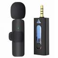 K35 trådløs lavaliermikrofon med 3.5mm-modtager