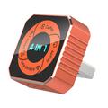 K6 Plus 4-i-1 trådløs CarPlay/Android Auto-adapter – AirPlay, Miracast – Orange