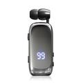 K88Pro Clip-On trådløs Bluetooth-øretelefon - parring med to enheder - sort med farveovergang