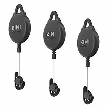 KIWI design VR Cable Management/Holder - 3 stk. - Sort
