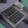 KS184 trådløst tastatur- og musesæt med holder til tablet/smartphone
