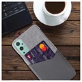 KSQ OnePlus 9 Cover med Kort Lomme - Grå