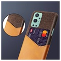 KSQ OnePlus 9 Pro Cover med Kort Lomme - Kaffe