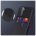 KSQ Samsung Galaxy S21+ 5G Cover med Kort Lomme