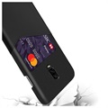KSQ OnePlus 7 Cover med Kort Lomme - Sort