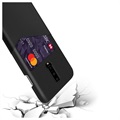 KSQ OnePlus 7 Pro Cover med Kort Lomme - Sort