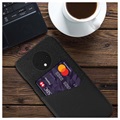 KSQ OnePlus 7T Cover med Kort Lomme - Sort