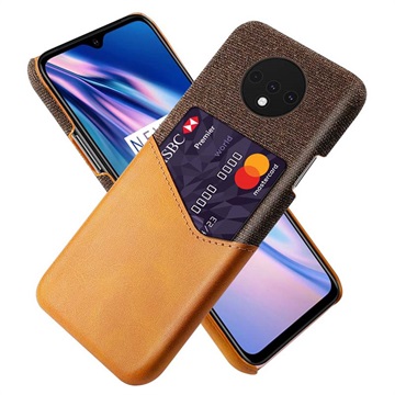 KSQ OnePlus 7T Cover med Kort Lomme