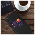 KSQ Samsung Galaxy Note10 Cover med Kort Lomme - Sort