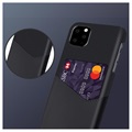 KSQ iPhone 11 Pro Max-cover med kort lomme - sort