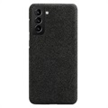 KSQ Stofbelagt Samsung Galaxy S22 5G Plastikcover