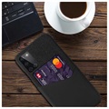 KSQ OnePlus 8T Cover med Kort Lomme - Sort