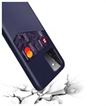 KSQ Samsung Galaxy A72 5G Cover med Kort Lomme - Blå