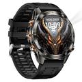 KT80 Sports Smart Watch - 3ATM vandtæt, Bluetooth-opkald, 1.46" HD-berøringsskærm, integreret lommelygte