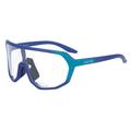 KV FlexRide Fotokromiske Cykelbriller med Klar glas - blå