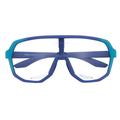 KV FlexRide Fotokromiske Cykelbriller med Klar glas - blå