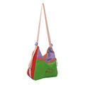 Kamapolo 22602 Dopamine Color Block skuldertaske - Grøn / Farverig