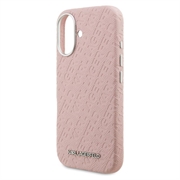 iPhone 16 Karl Lagerfeld FW Stamped Karl MagSafe Cover - lyserød