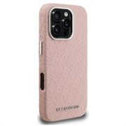 iPhone 16 Pro Max Karl Lagerfeld FW Stamped Karl MagSafe Cover - lyserød