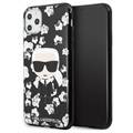 Karl Lagerfeld Flower iPhone 11 Pro Max TPU Cover - Sort
