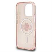 iPhone 16 Pro Karl Lagerfeld IML Choupette Sketch Logo MagSafe Cover
