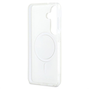 Samsung Galaxy S26 Karl Lagerfeld IML Karl&Choupette; Magnetisk cover med logo på bagsiden - Genomskinlig