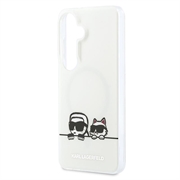 Samsung Galaxy S26 Karl Lagerfeld IML Karl&Choupette Peekaboo Logo magnetisk cover