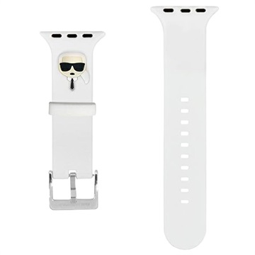 Karl Lagerfeld Ikonik Apple Watch 9/8/SE (2022)/7/SE/6/5/4/3/2/1 Rem - 41mm/40mm/38mm