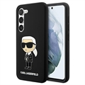 Karl Lagerfeld Ikonik Samsung Galaxy S23 5G Silikone Cover - Sort