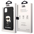 Karl Lagerfeld Ikonik iPhone 11 Silikone Cover - Sort