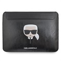 Karl Lagerfeld Ikonik Sleeve til Bærbar, Tablet - 13" - Sort