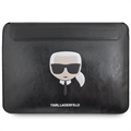 Karl Lagerfeld Ikonik Sleeve til Bærbar, Tablet - 14" - Sort