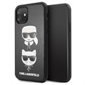 Karl Lagerfeld Karl & Choupette iPhone 11 Cover - Sort