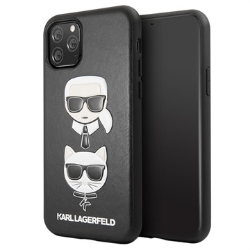 Karl Lagerfeld Karl & Choupette iPhone 11 Pro Cover - Sort
