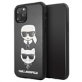 Karl Lagerfeld Karl & Choupette iPhone 11 Pro Max Cover - Sort