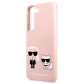 Karl Lagerfeld Karl & Choupette Samsung Galaxy S22+ 5G Silikone Cover - Pink