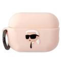 Karl Lagerfeld Karl Head 3D AirPods Pro 2 Silikone Cover - Pink