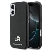 iPhone 17 Karl Lagerfeld Karl and Choupette Heads Pins Cover - MagSafe-kompatibelt