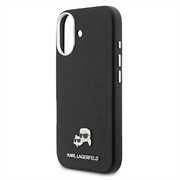iPhone 17 Karl Lagerfeld Karl and Choupette Heads Pins Cover - MagSafe-kompatibelt