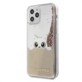 Karl Lagerfeld Glitter iPhone 12 Pro Max TPU Cover - Peek a Boo